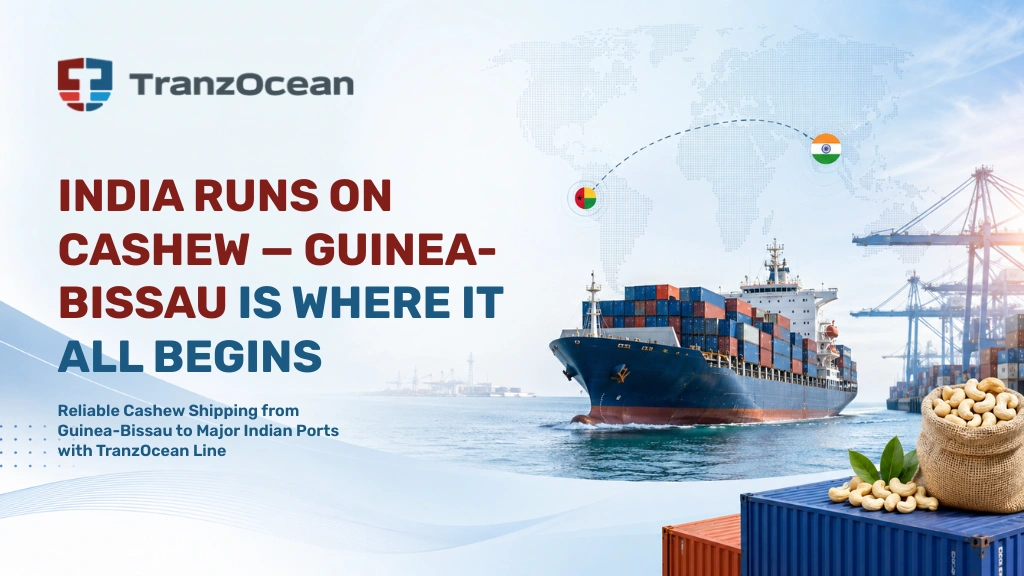 Guinea-Bissau Cashew Shipping to India
